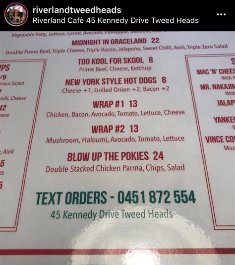 worst burgers tweed menu  Drift Takeaway & Tackle Tweed Heads